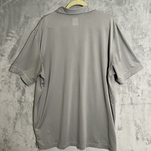 Callaway Polo Shirt Mens XL Gray‎ Opti Dri Short Sleeve Performance Golf Casual - Picture 5 of 9